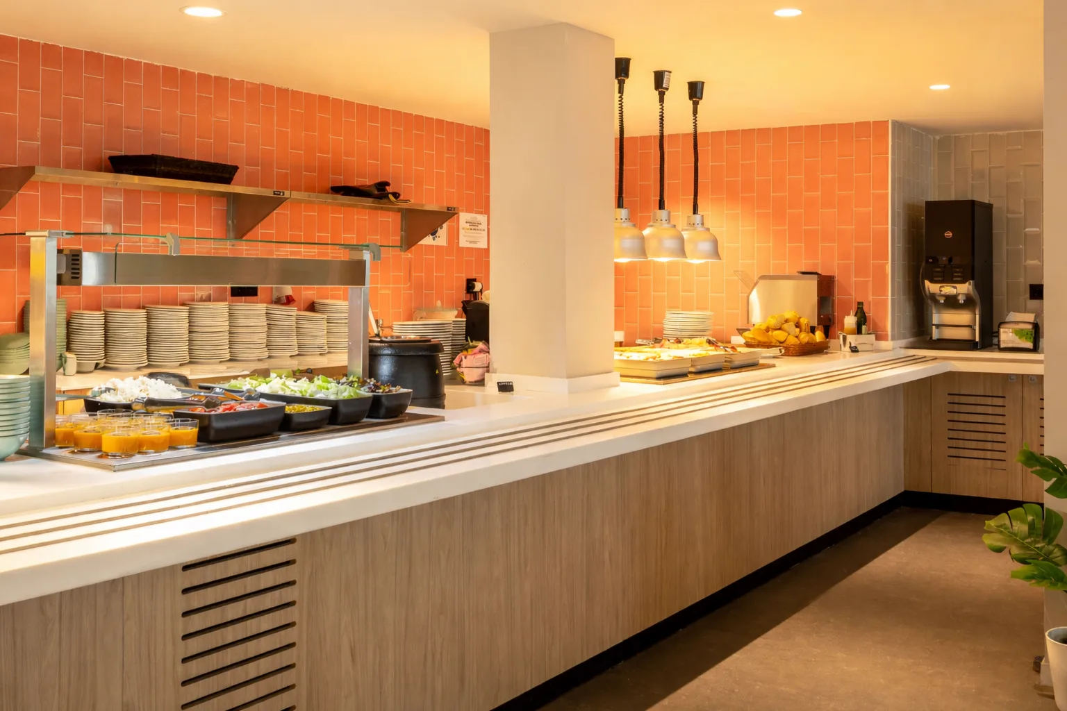 amroestudiantes - estacion de ensaladas moderna y buffet